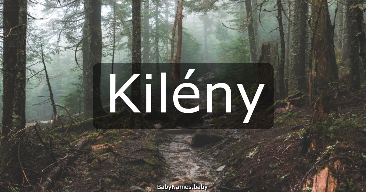 Kilény