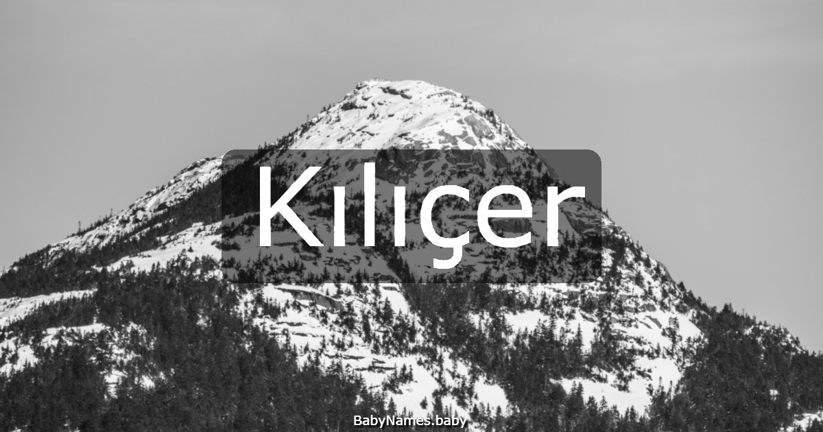 Kılıçer