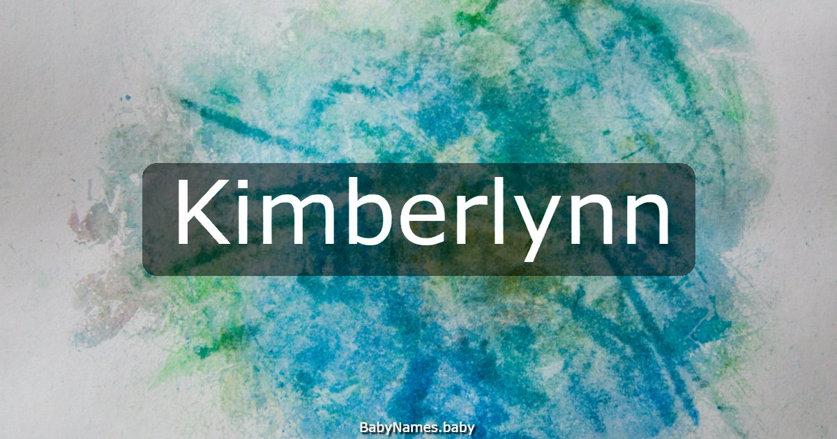 Kimberlynn