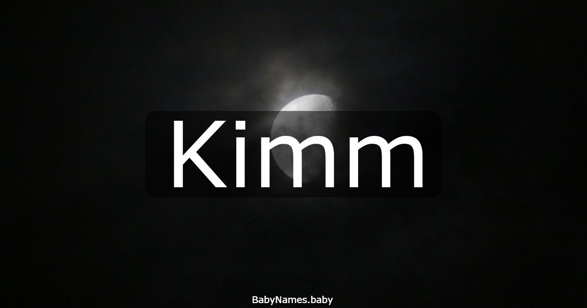 Kimm