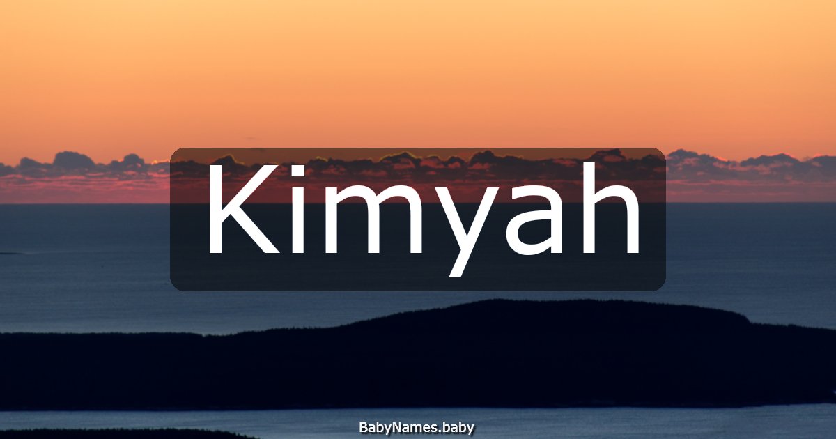 Kimyah