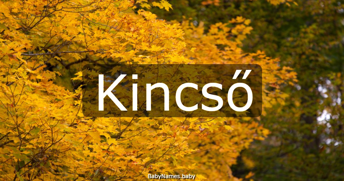 Kincső