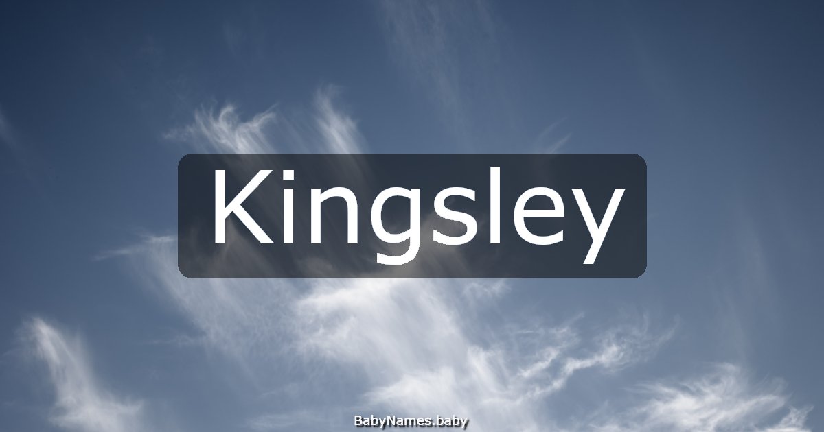 Kingsley