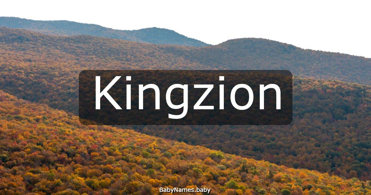 Kingzion