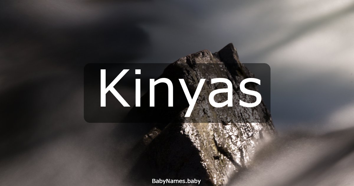 Kinyas