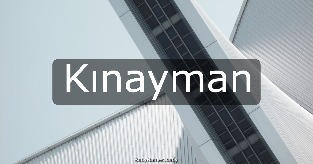 Kınayman