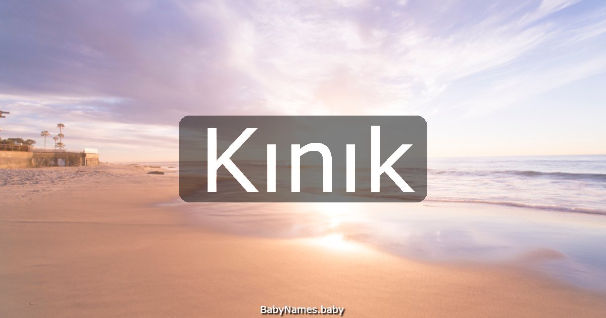 Kınık