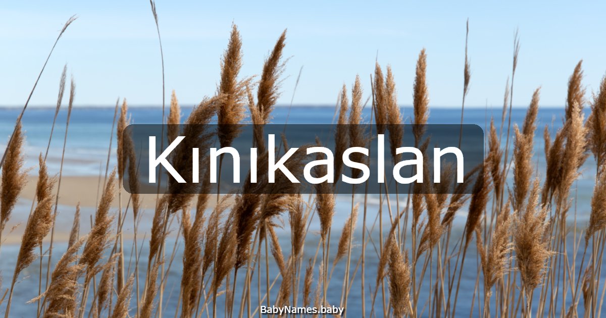 Kınıkaslan