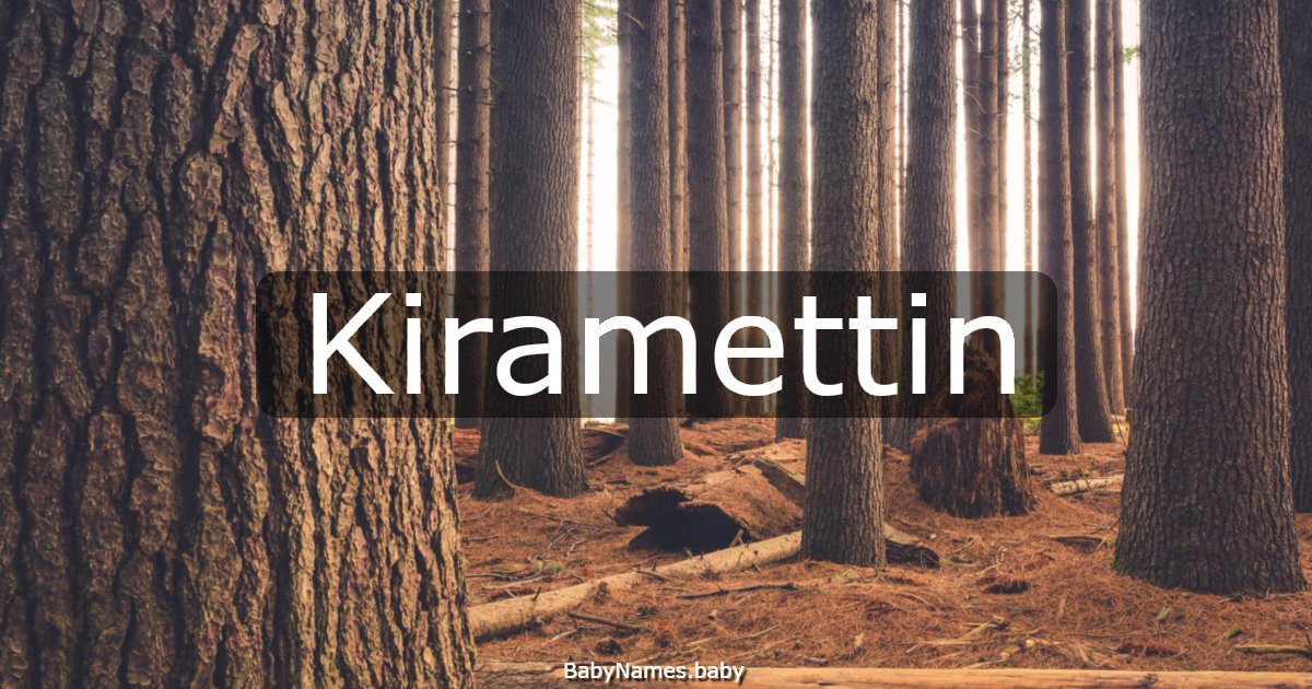Kiramettin