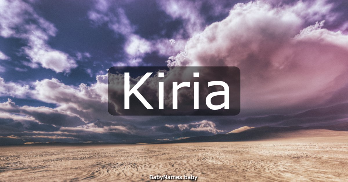 Kiria