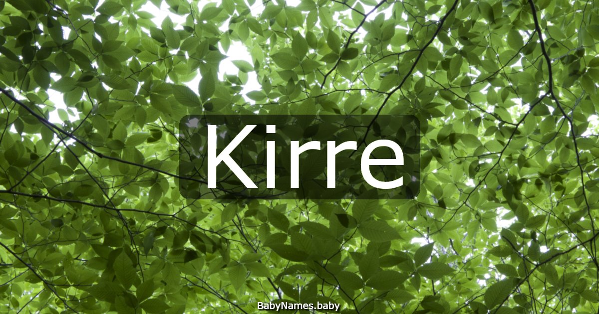 Kirre