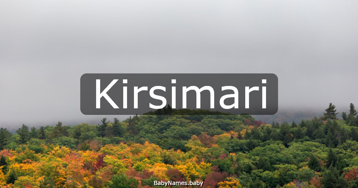 Kirsimari