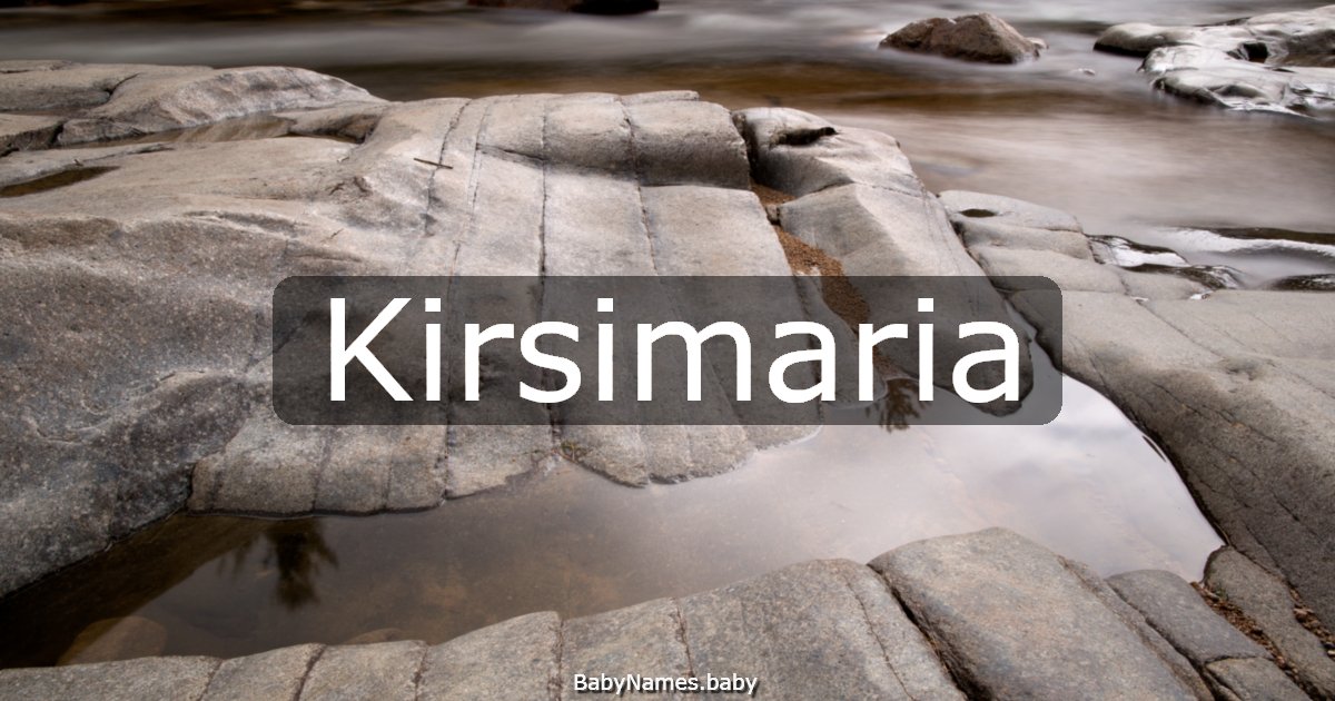 Kirsimaria