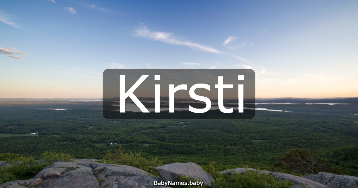 Kirsti