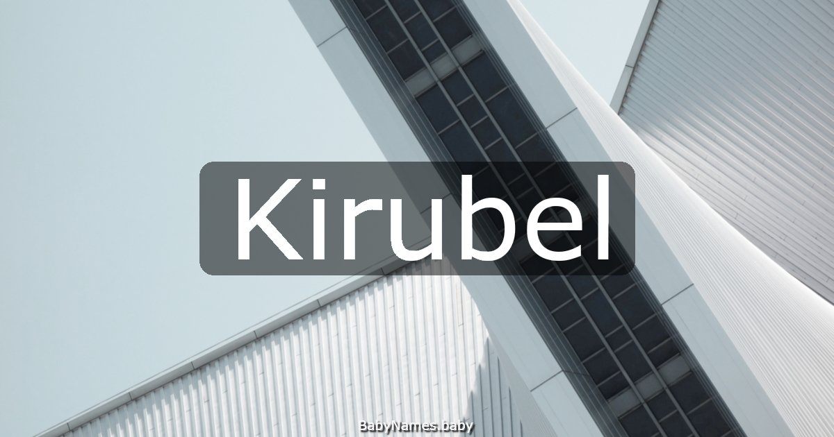 Kirubel