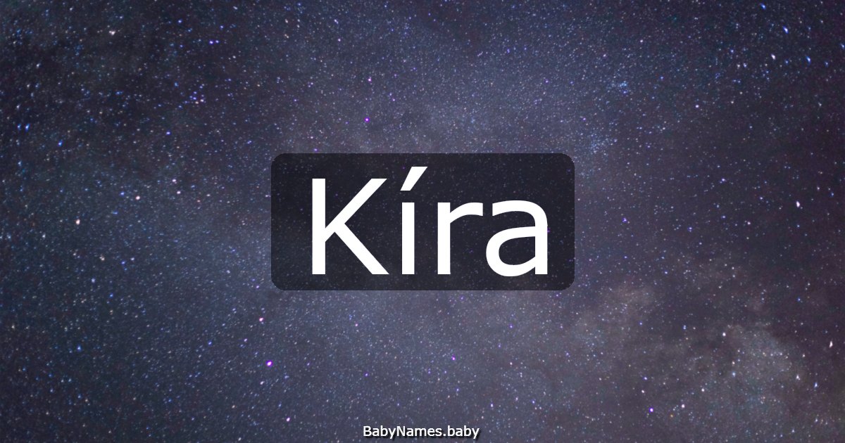 Kíra