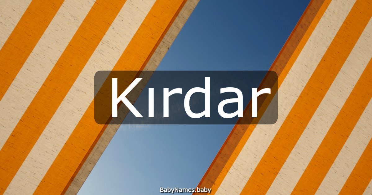 Kırdar