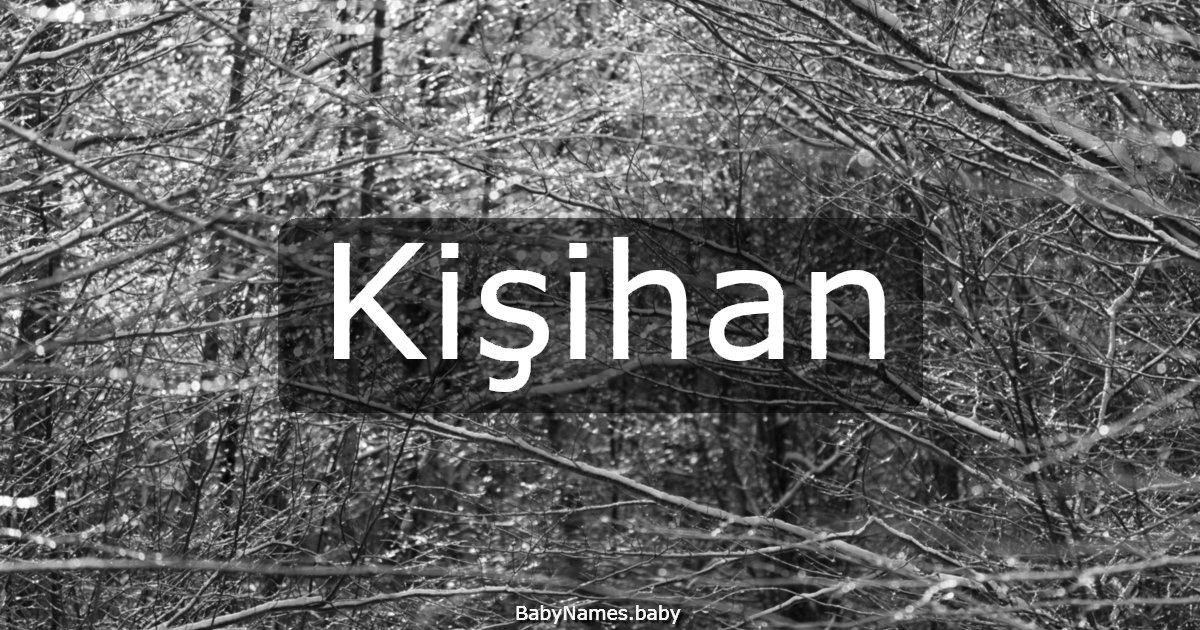 Kişihan