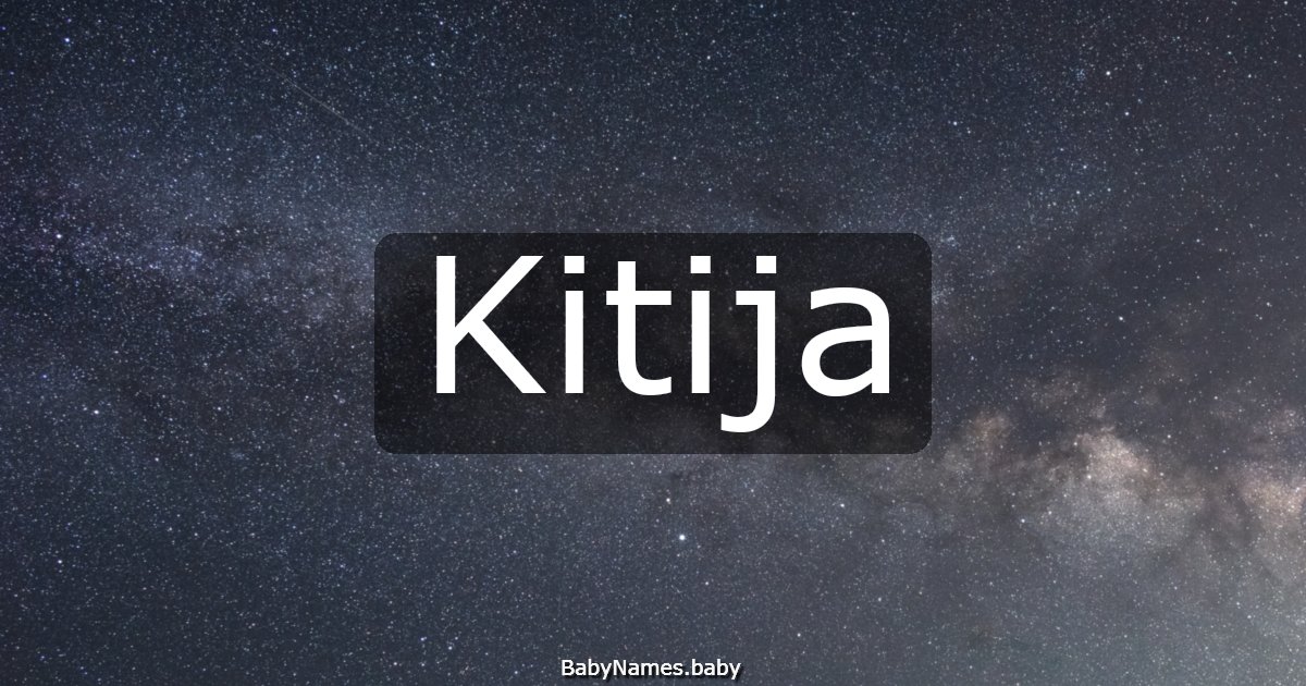 Kitija