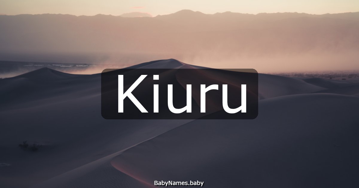 Kiuru