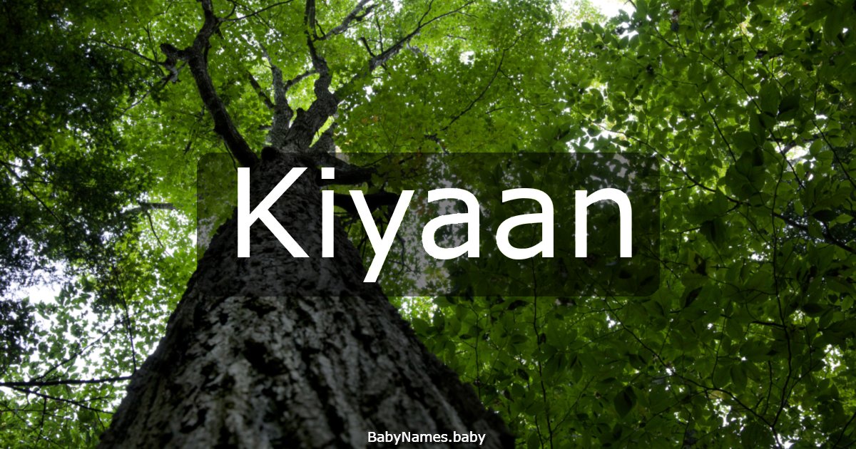 Kiyaan