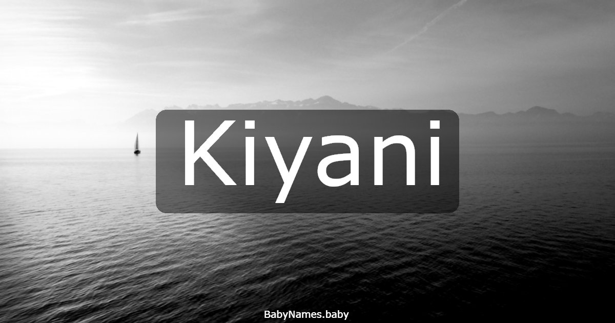 Kiyani