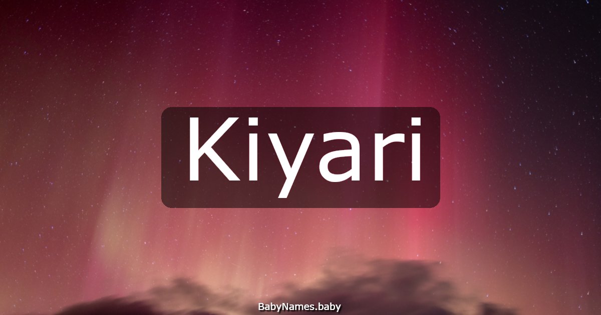 Kiyari