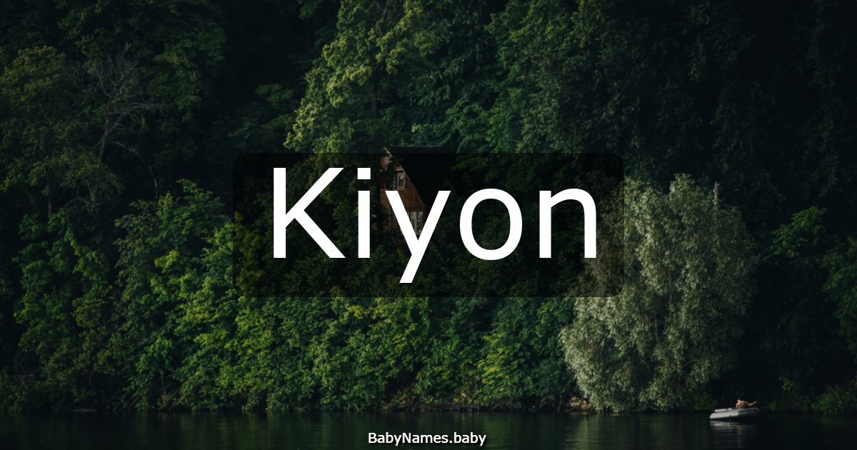 Kiyon