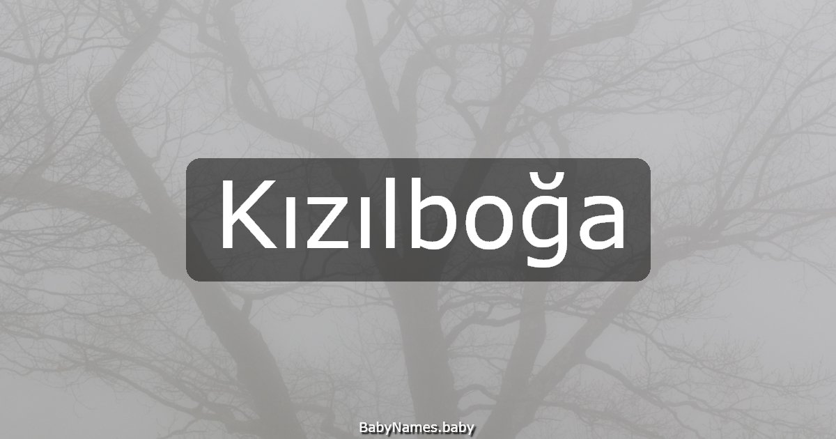 Kızılboğa