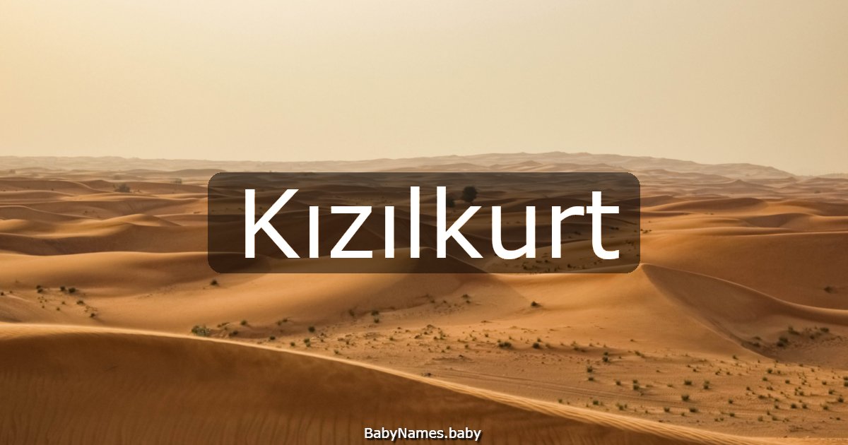 Kızılkurt
