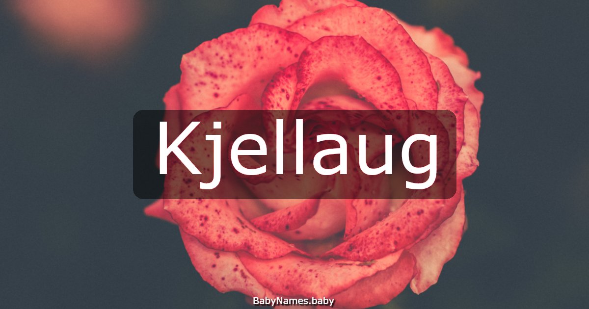 Kjellaug