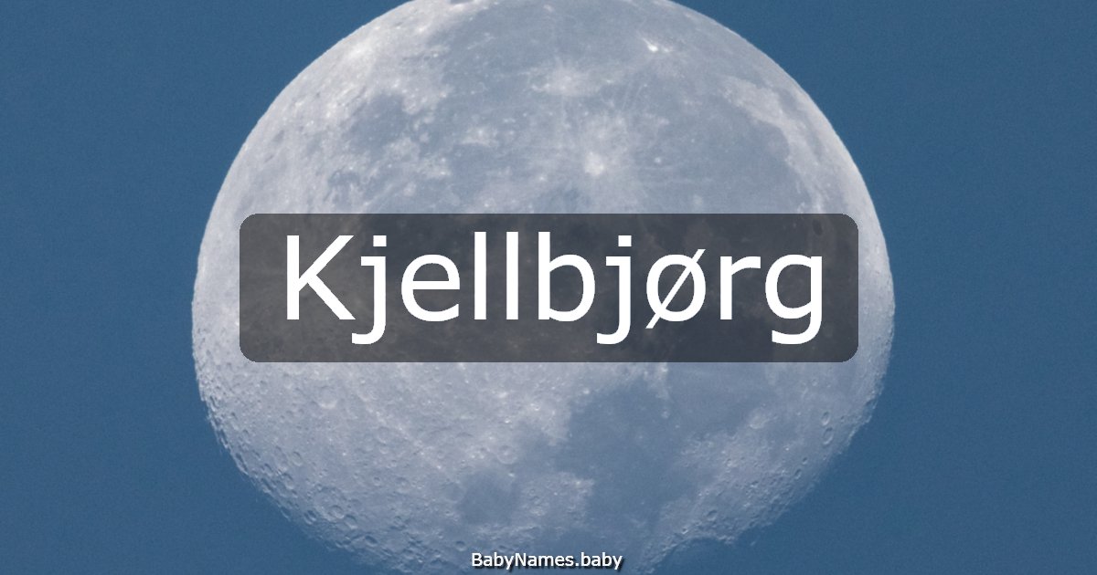Kjellbjørg