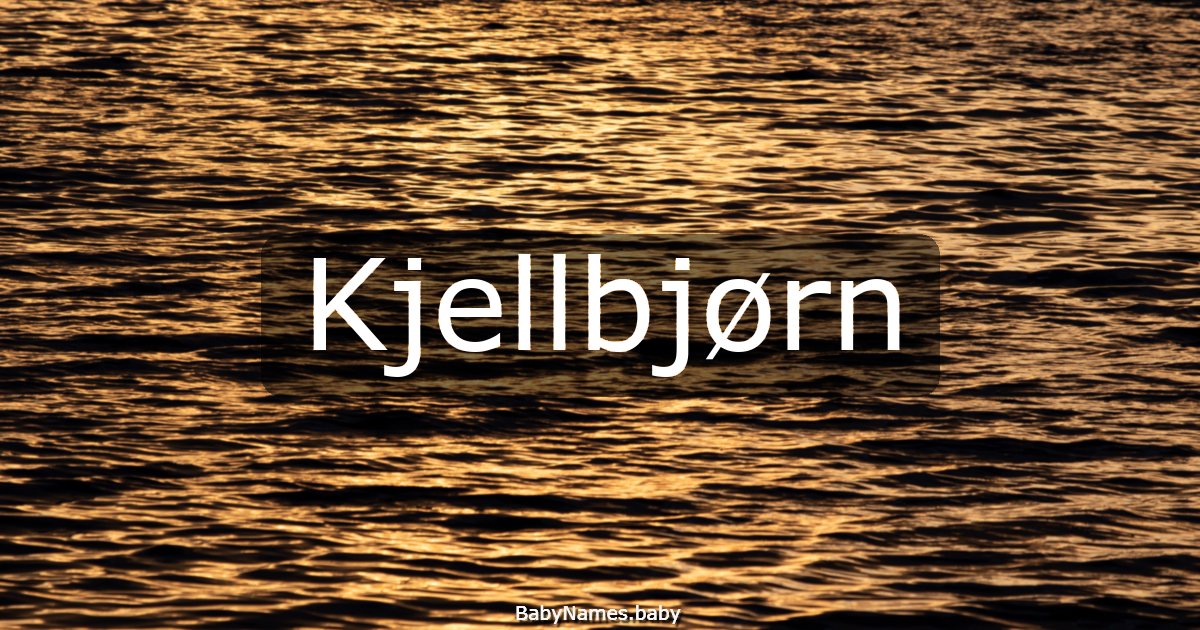 Kjellbjørn
