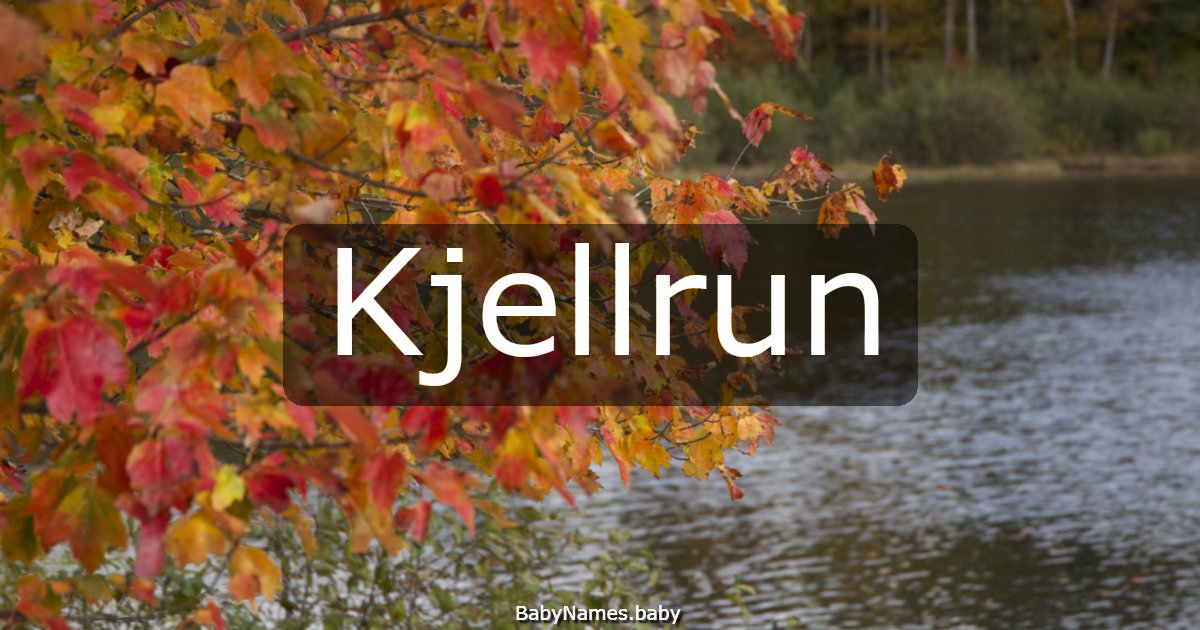 Kjellrun