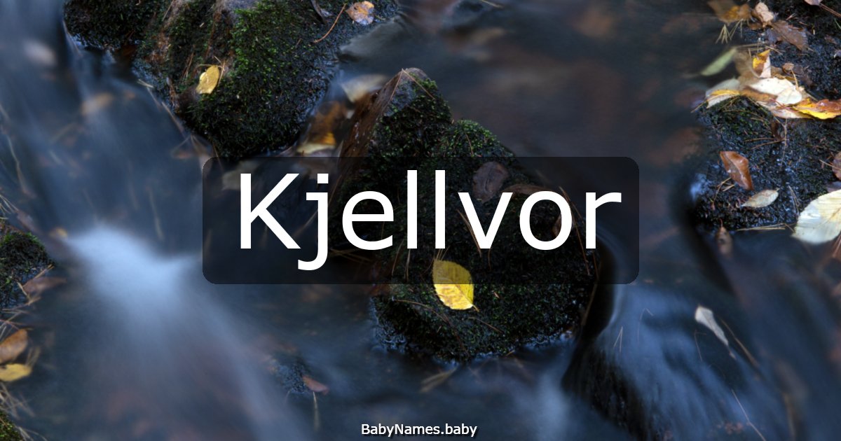 Kjellvor