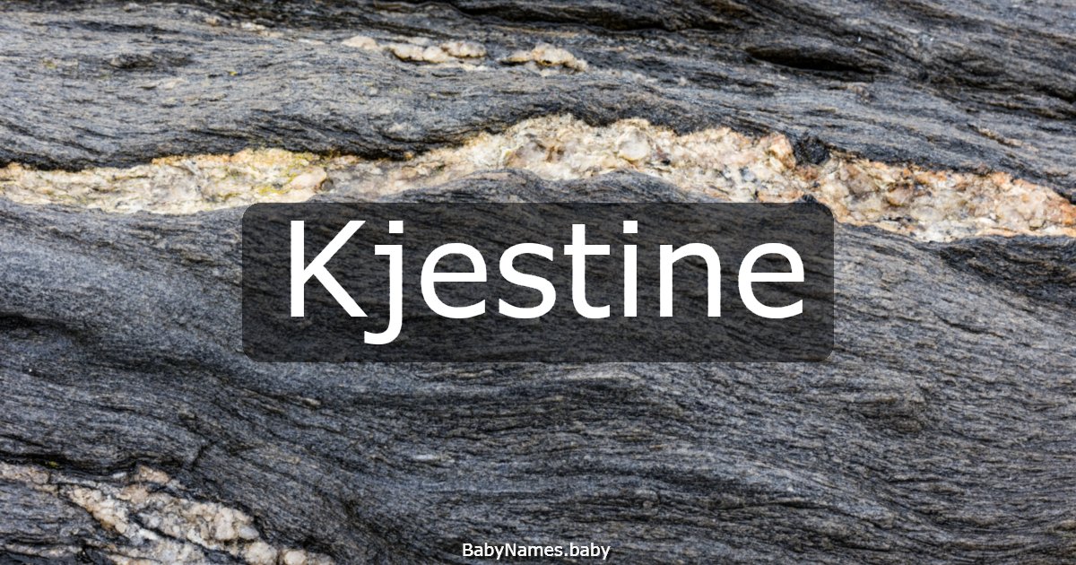 Kjestine