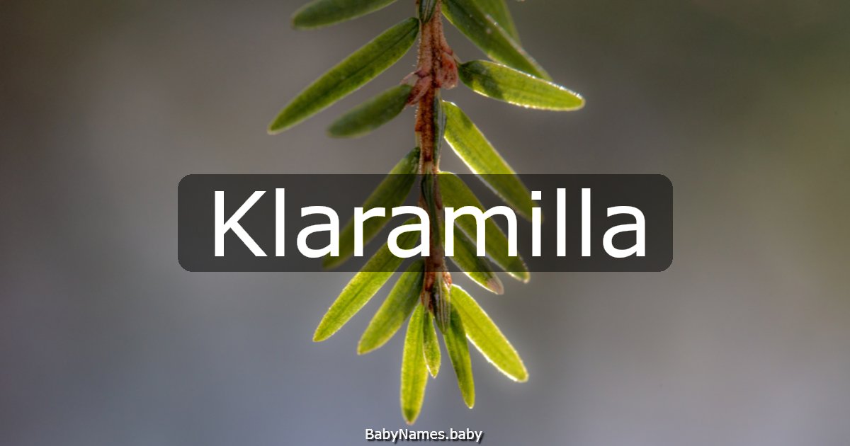 Klaramilla