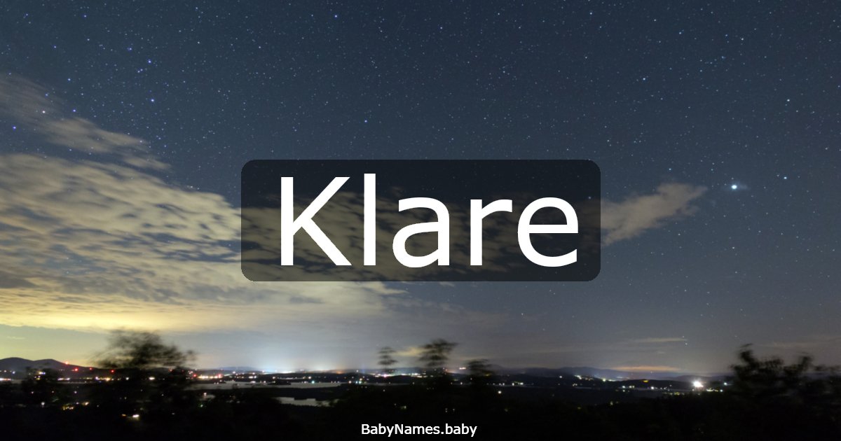 Klare