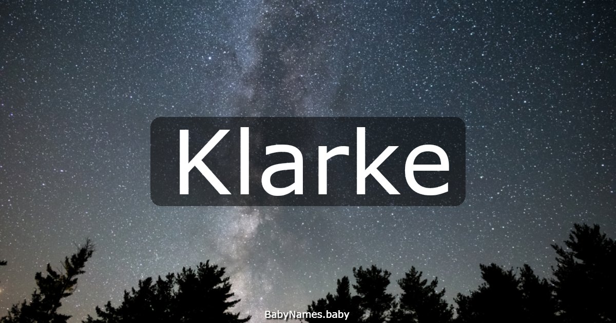 Klarke