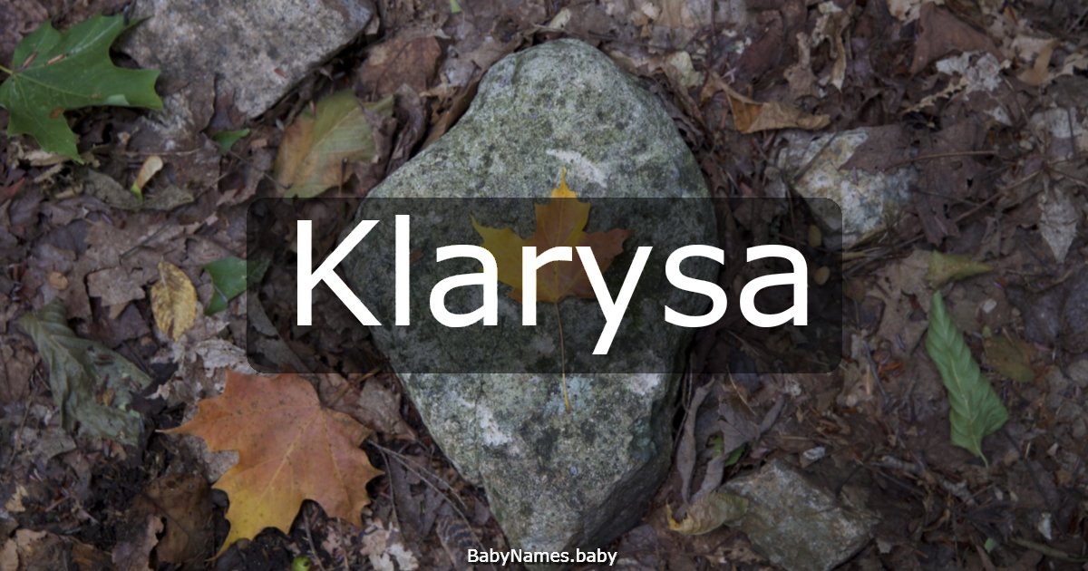 Klarysa