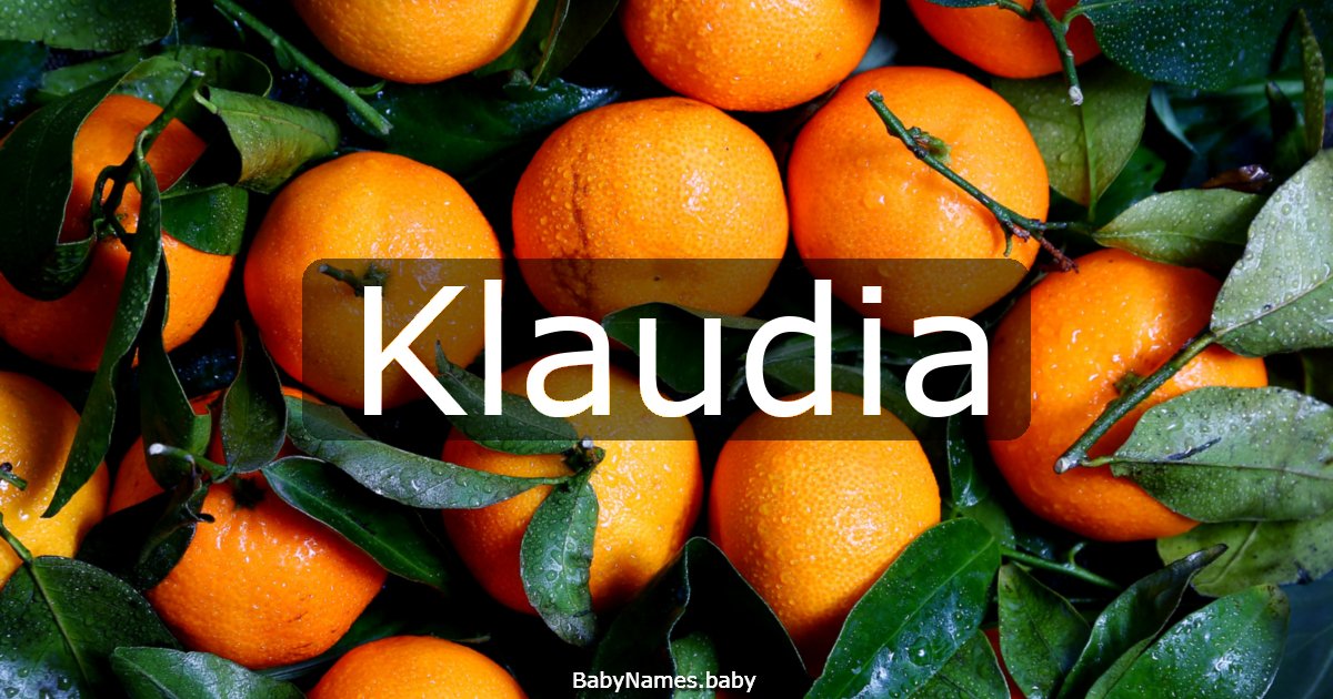 Klaudia