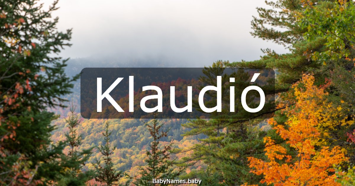 Klaudió