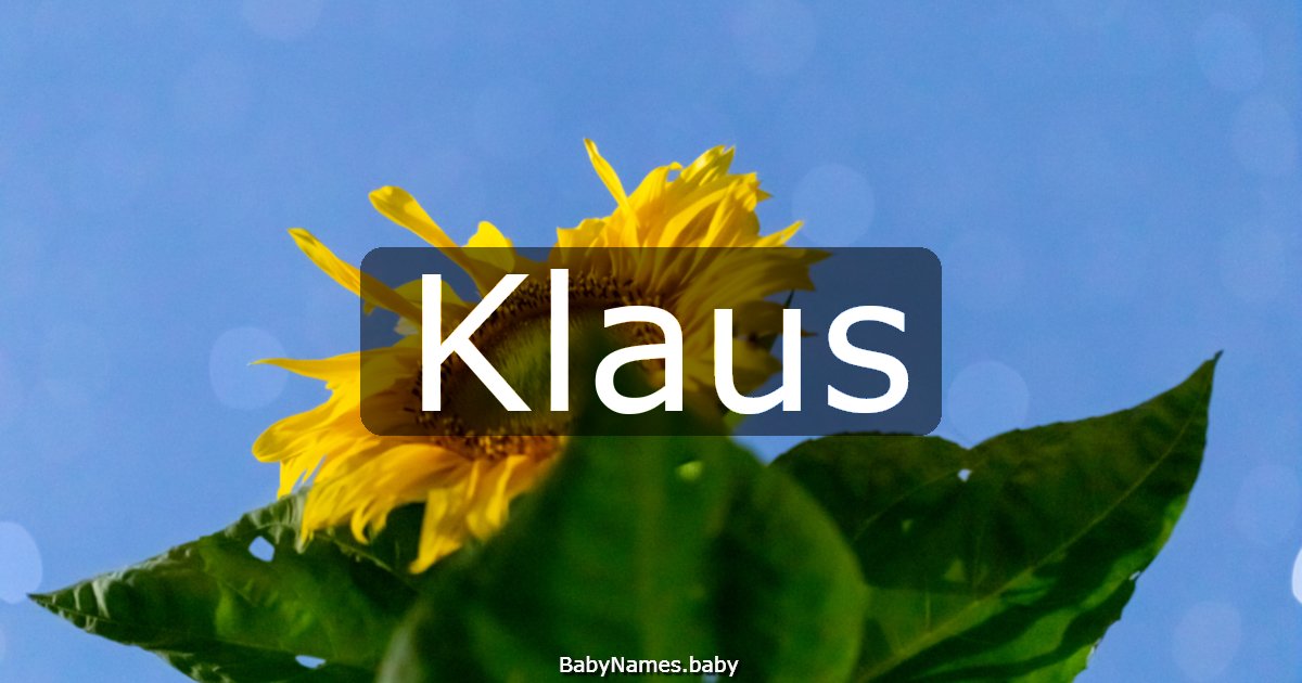 Klaus