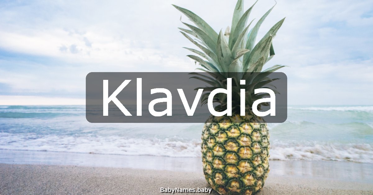 Klavdia