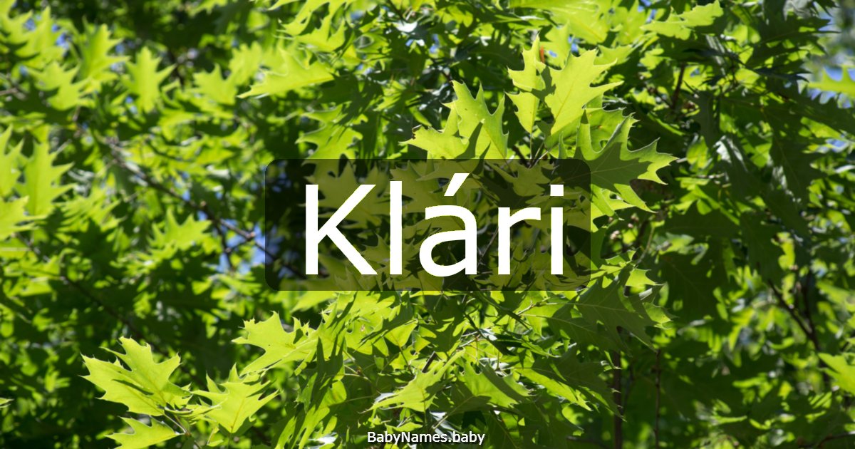 Klári