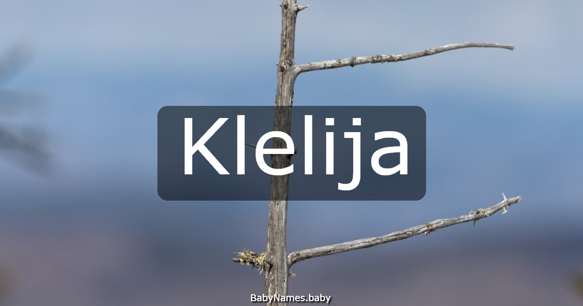 Klelija