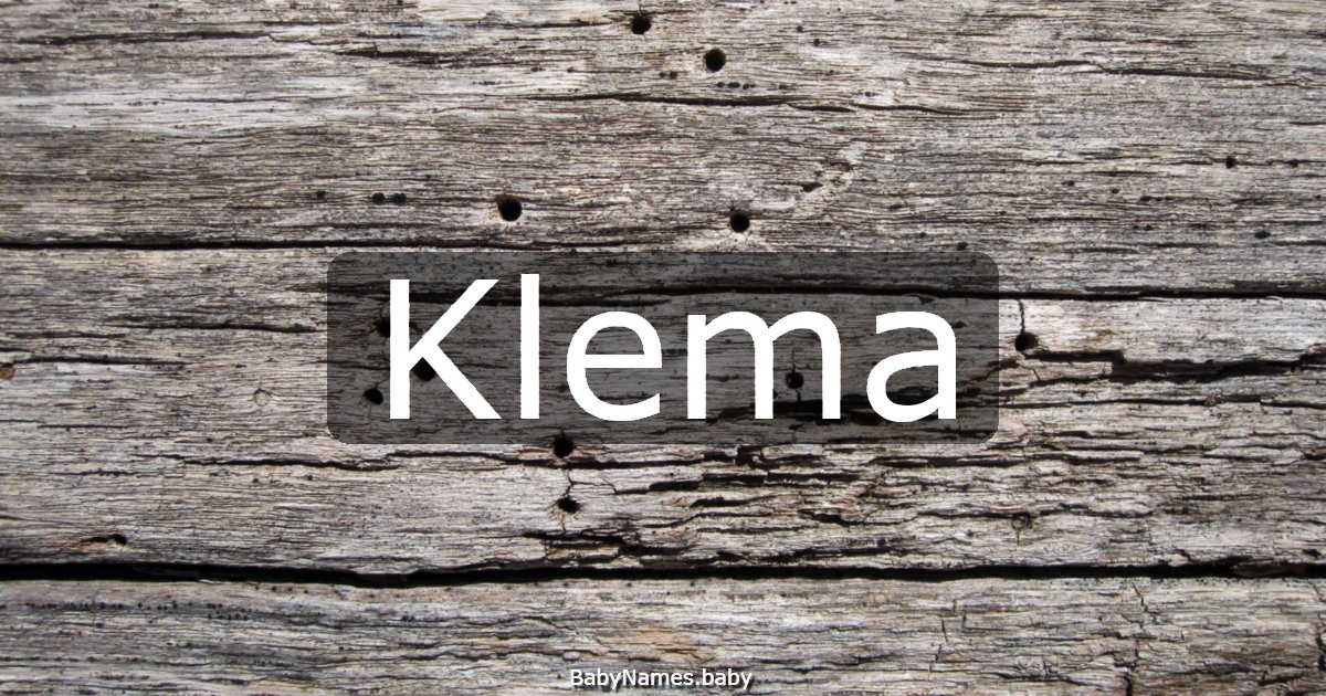 Klema
