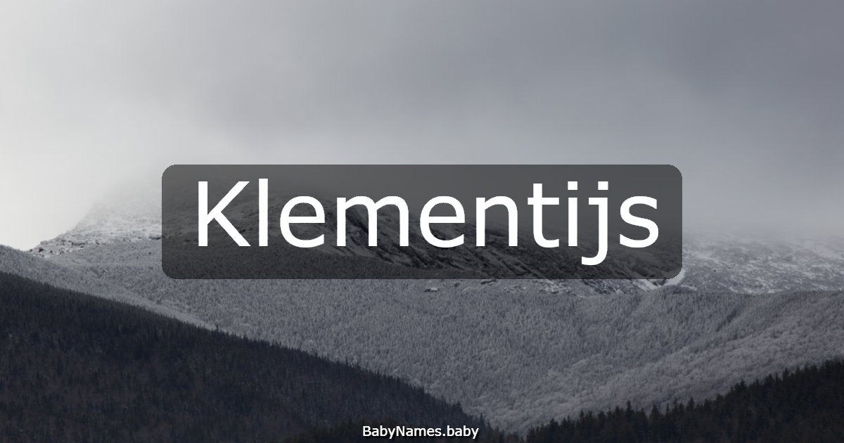 Klementijs