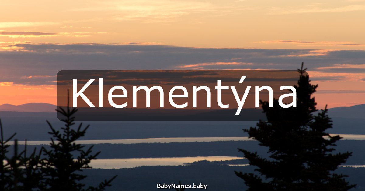 Klementýna