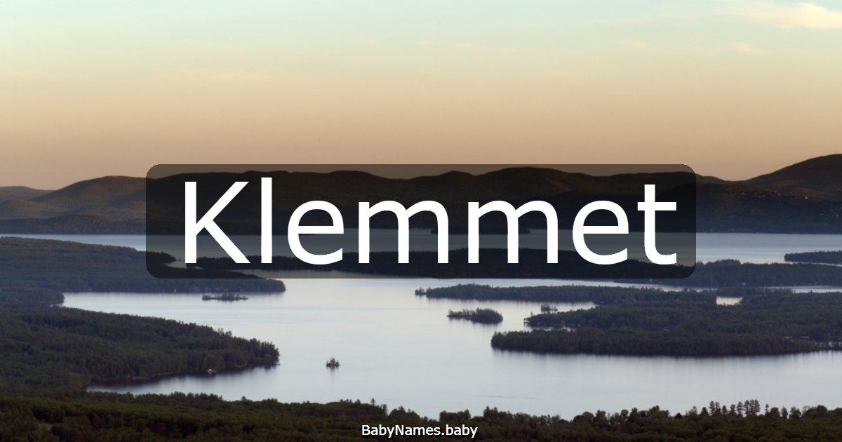 Klemmet